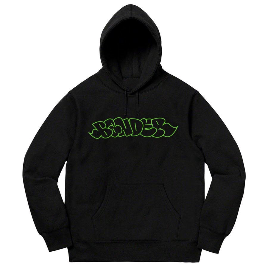 Bander Hoodie Throw Up Black